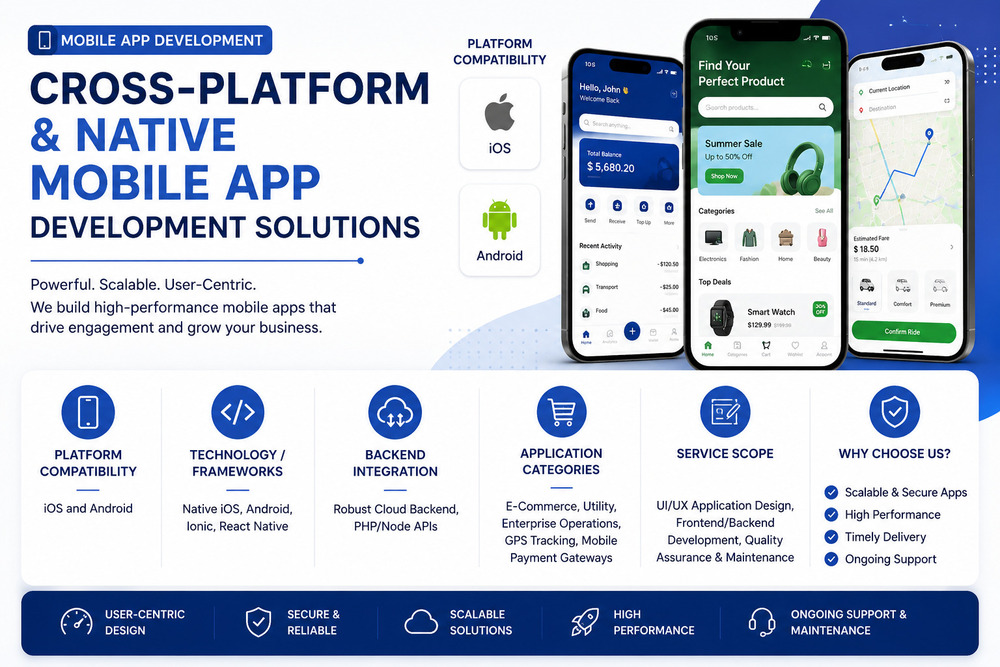 Cross-Platform & Native Mobile App Development Solutions
