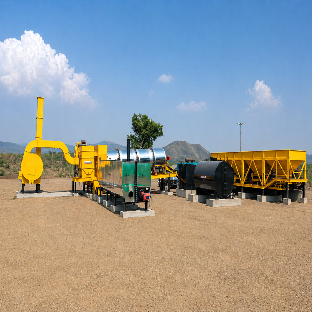 Industrial Drum Mix Plant