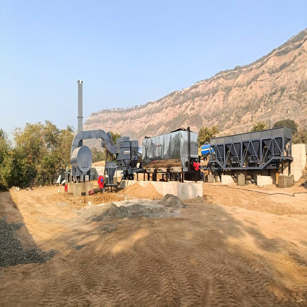 Industrial Drum Mix Plant