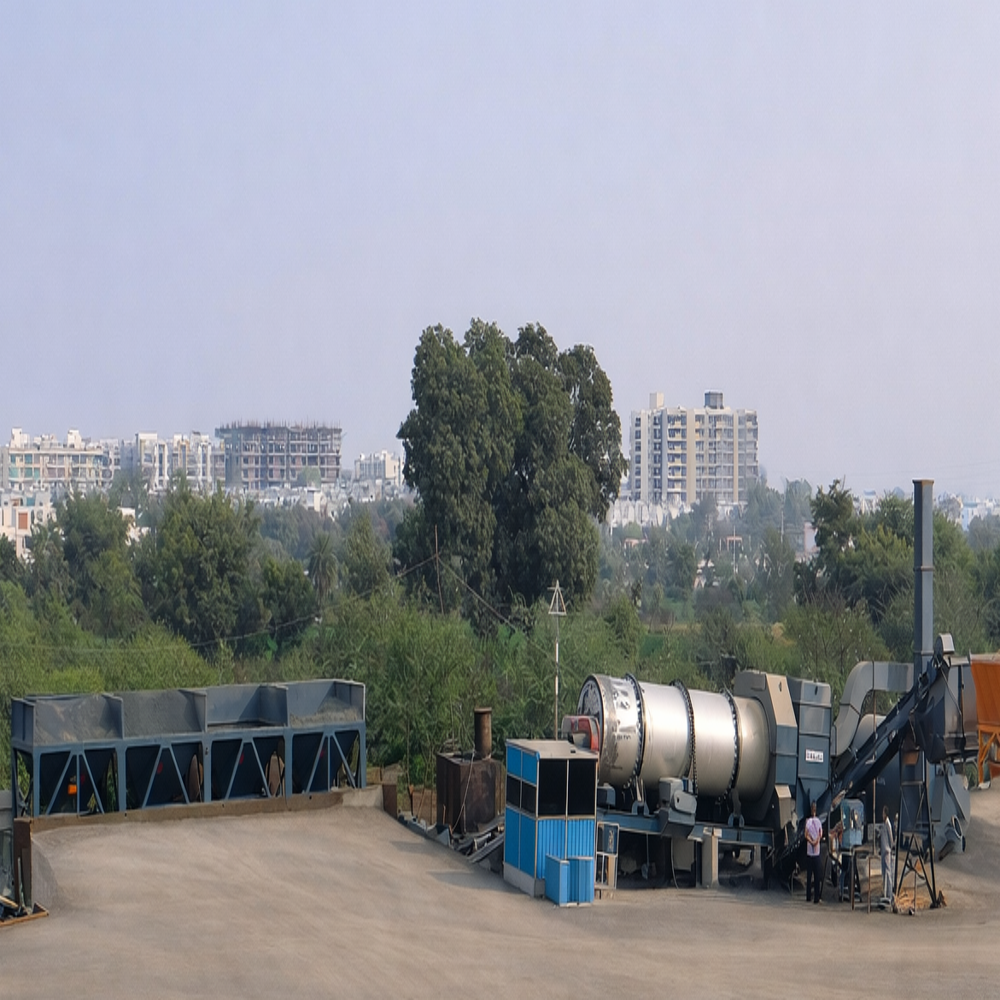 Industrial Drum Mix Plant