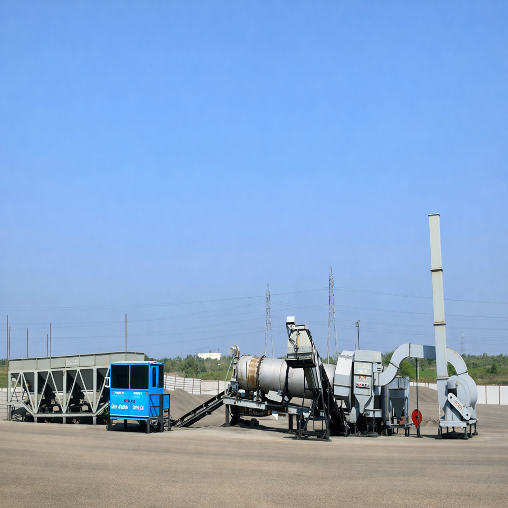Industrial Drum Mix Plant