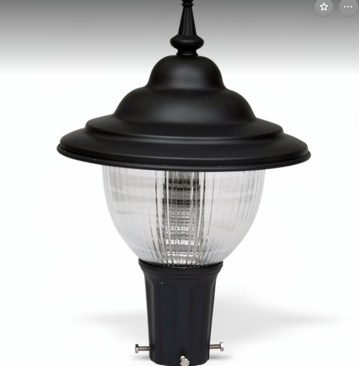 Gate Light Puma Led - Color: Black