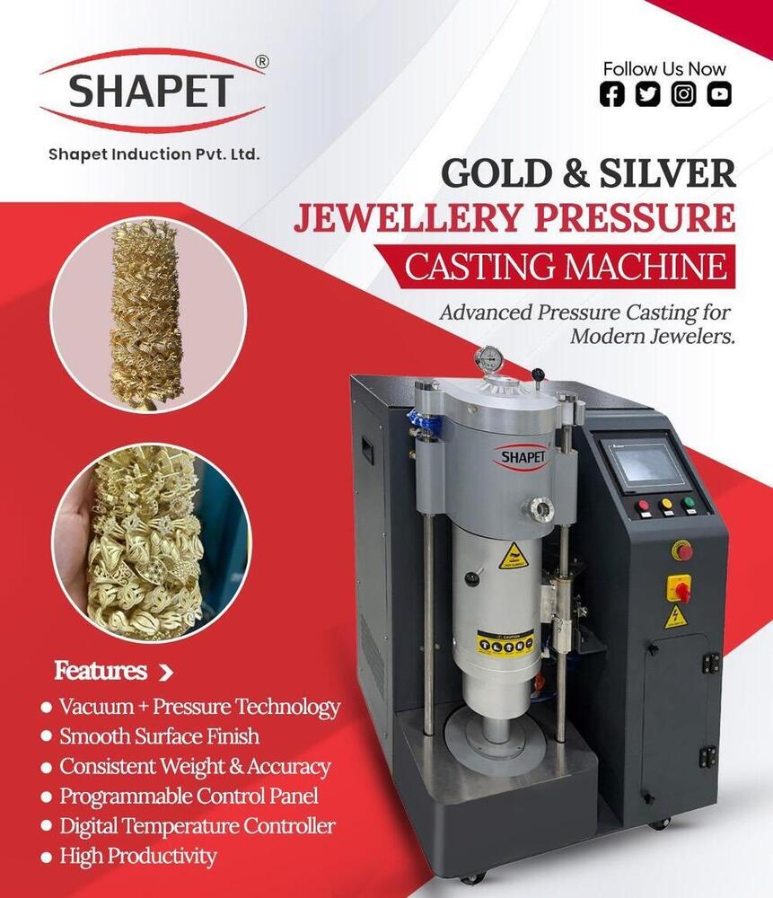 Vaccum Pressure casting machine