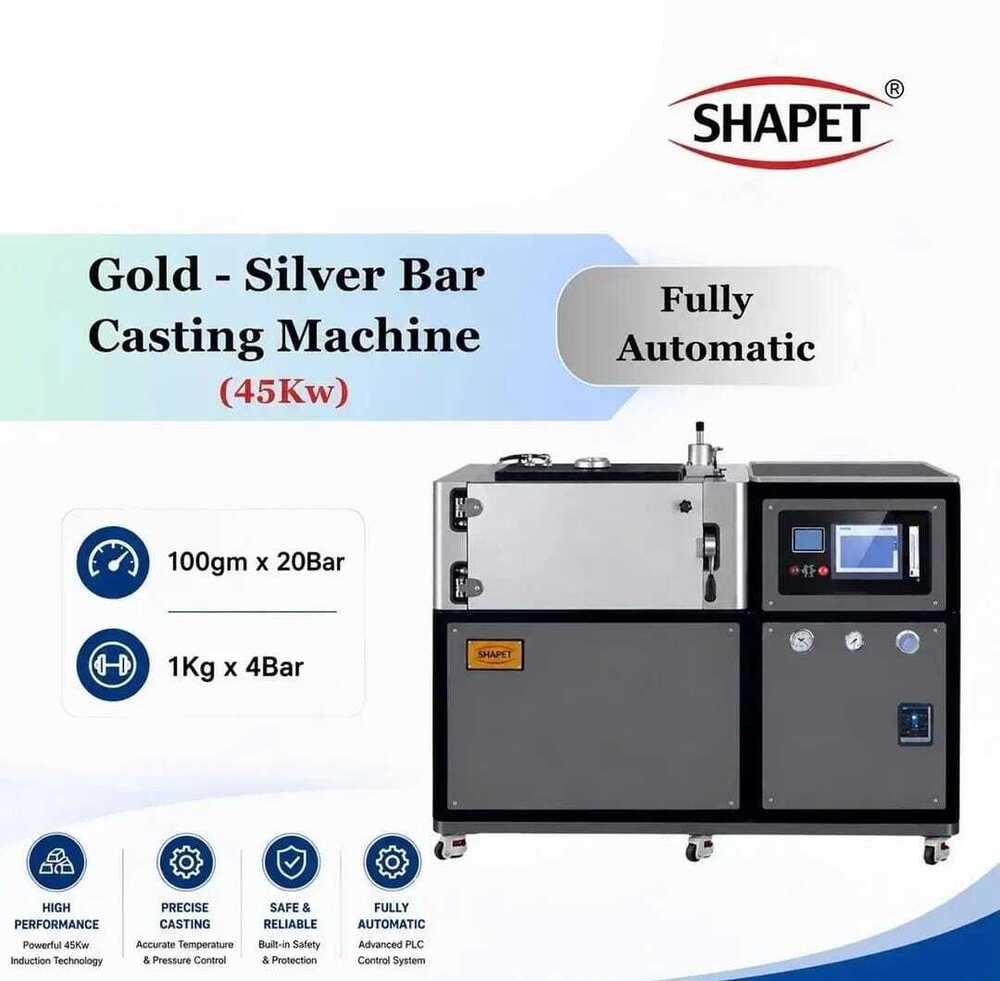 Bullion bar making machine