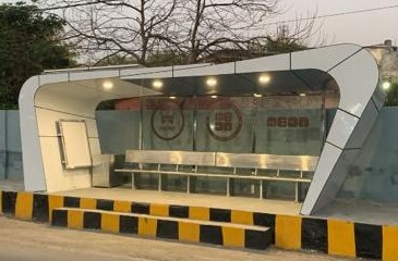 Modern Bus Shelter