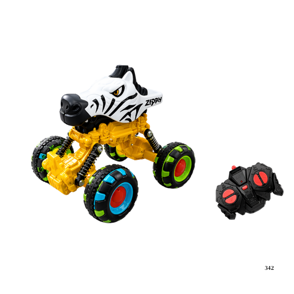 Remote Control Die-cast Animal Lightning Wheel Car
