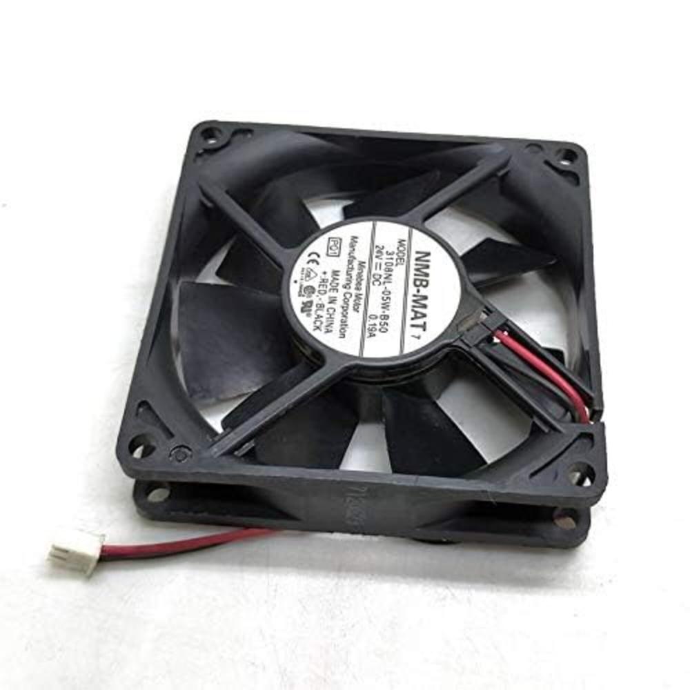 NMB-MAT 3108NL-05W-B50 24V DC 0.19A 8020mm Ball Bearing Industrial Axial Cooling Fan