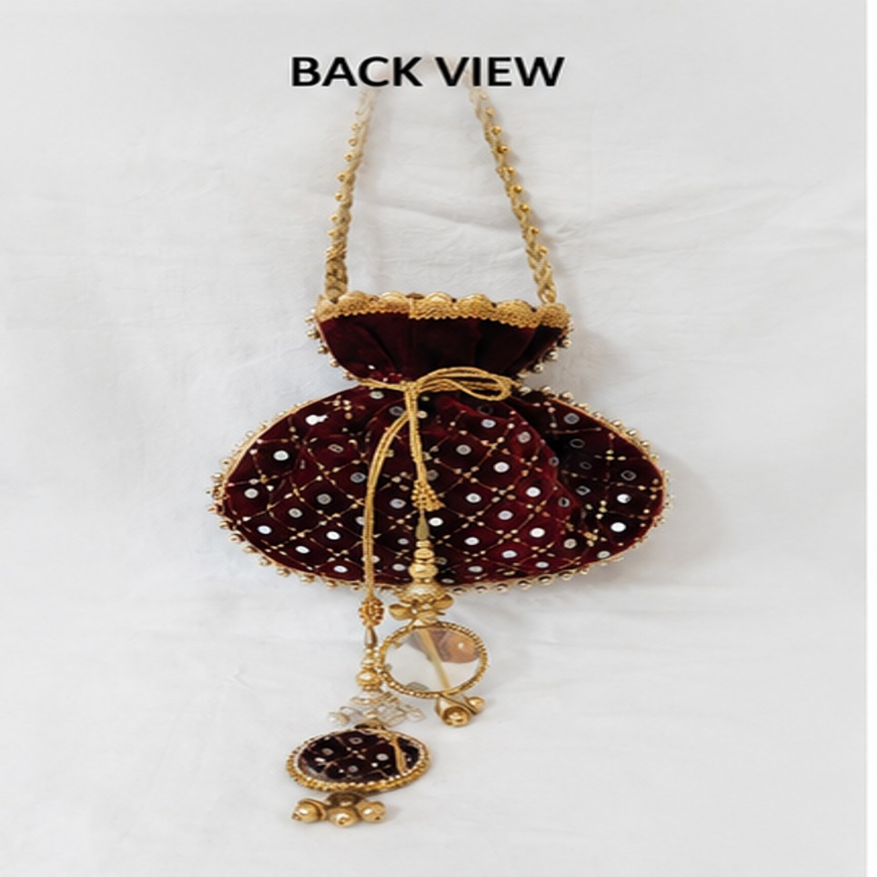 Potli Bag Shaneel Phulkari