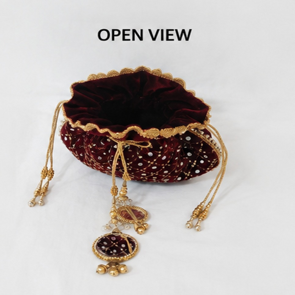 Potli Bag Shaneel Phulkari