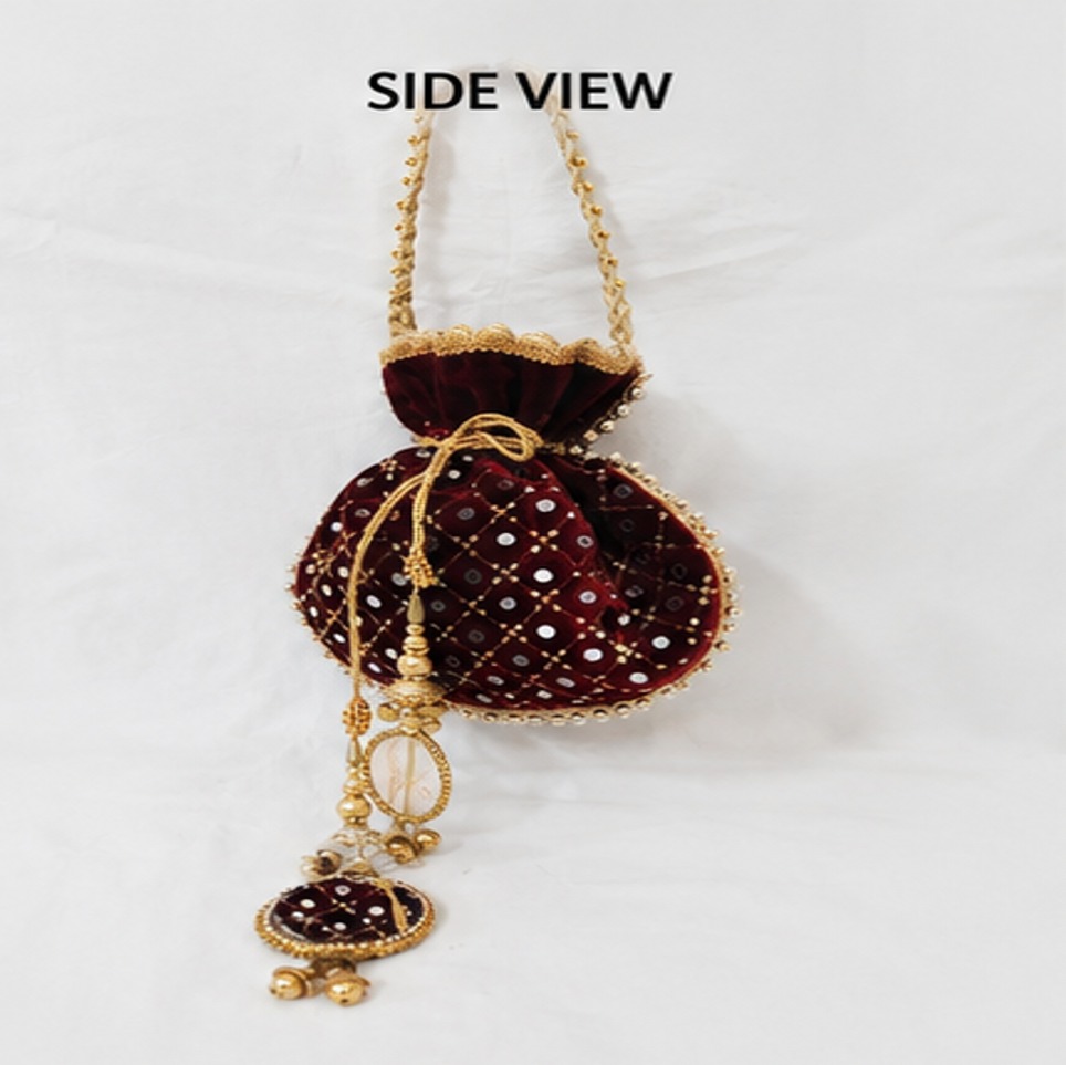 Potli Bag Shaneel Phulkari