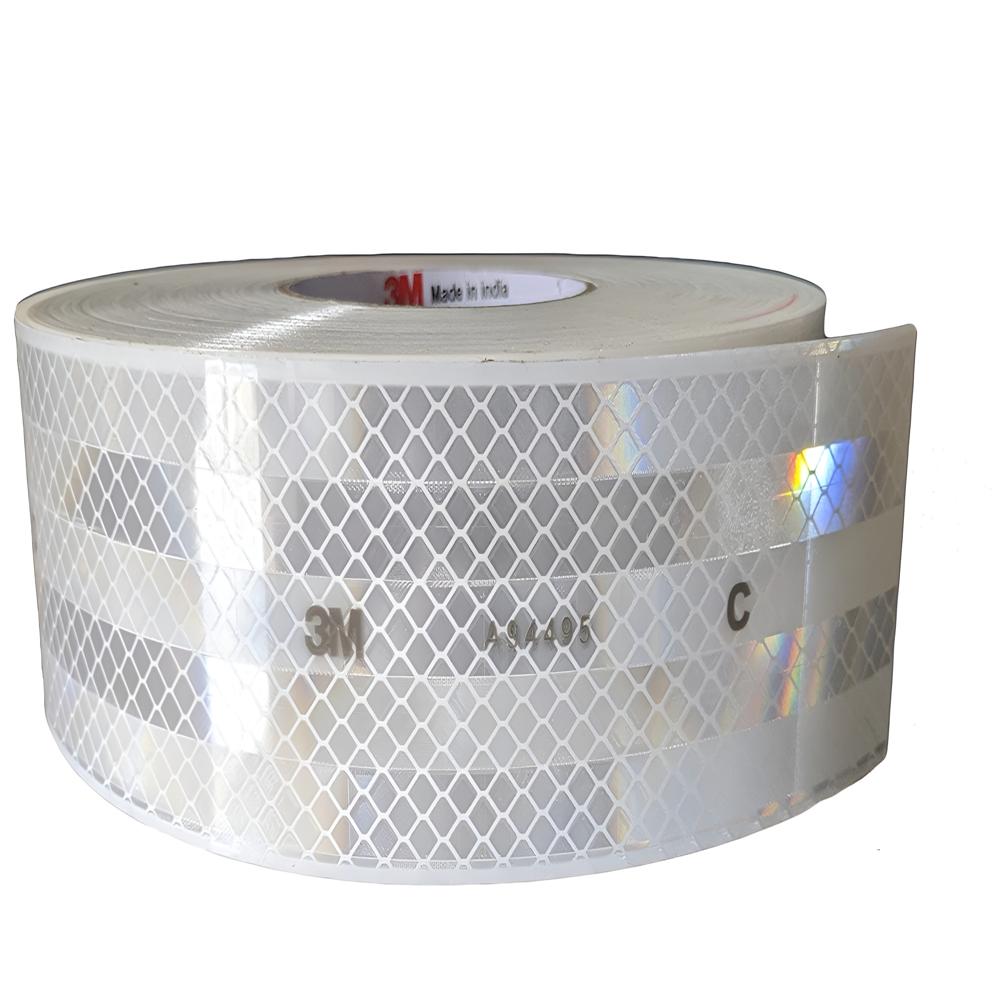 3m Reflective Tape 983 - Coating Type: Microprismatic (Cube-corner) Retroreflective Structure.