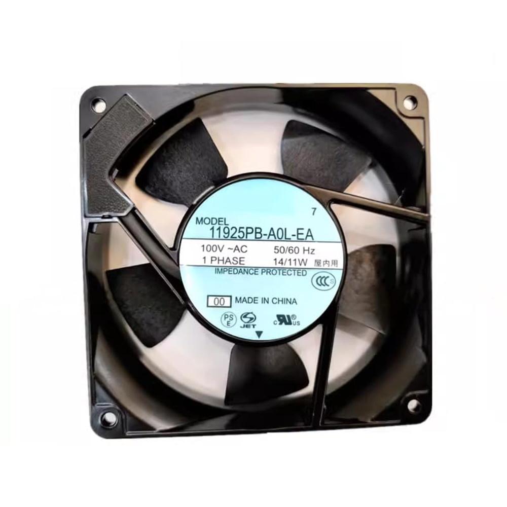 NMB 11925PB-A0L-EA 100V AC 14/11W 11925mm Ball Bearing Industrial Axial Cooling Fan