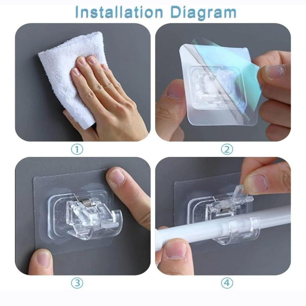 Curtain Holder Sticker