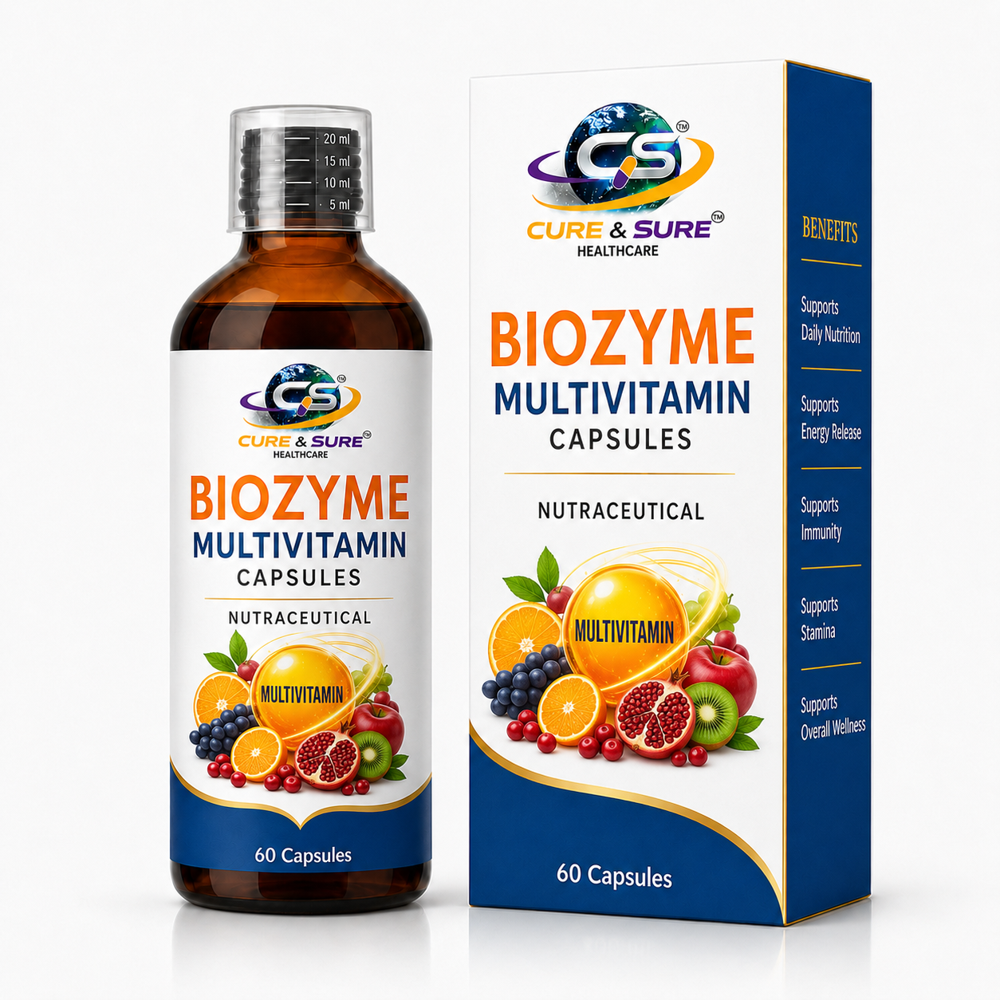 Nutraceutical Biozyme Multivitamin Capsules Third Party Manufacturing - Age Group: Adults