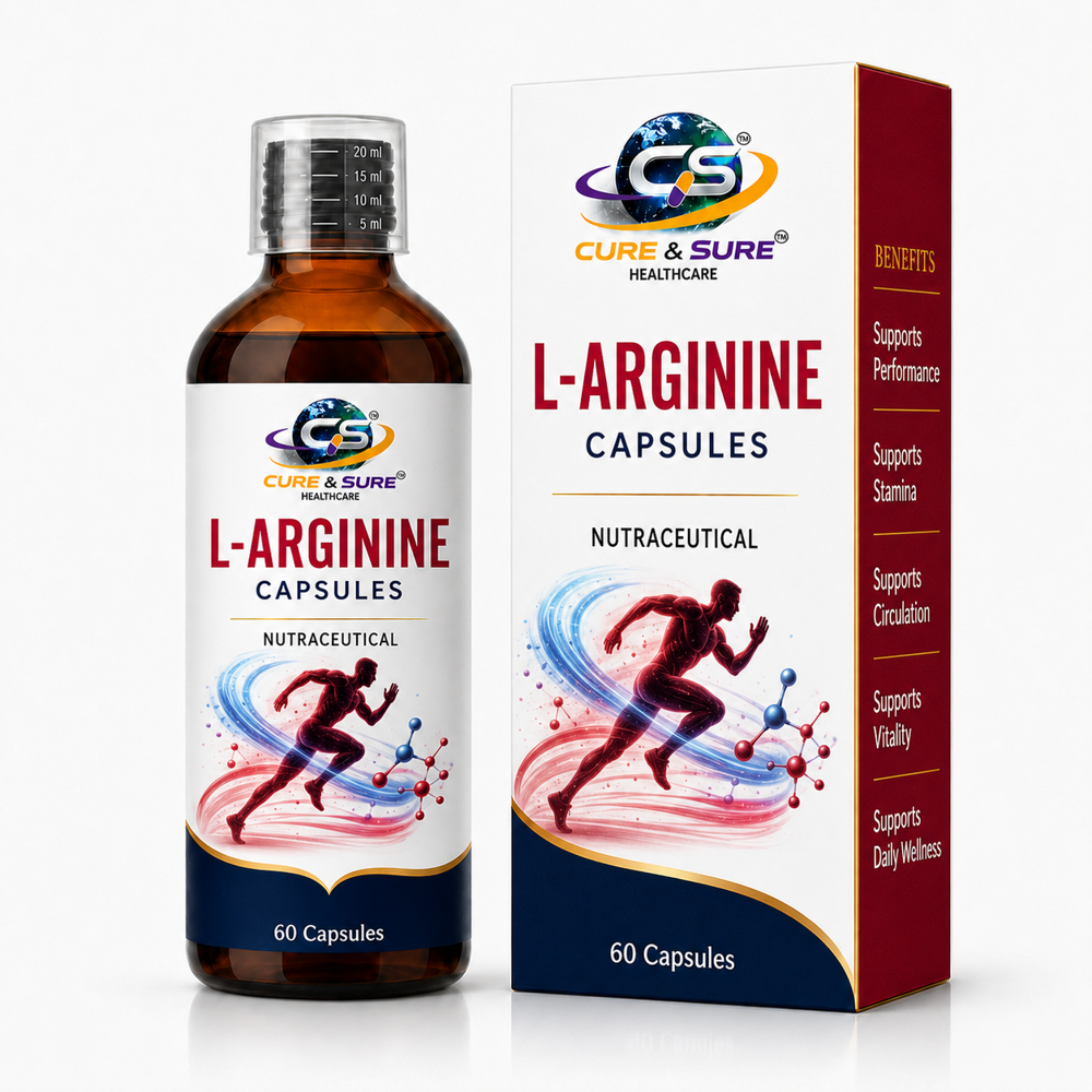 Nutraceutical L - Arginine Capsules Third Party Manufacturing - Age Group: Adults
