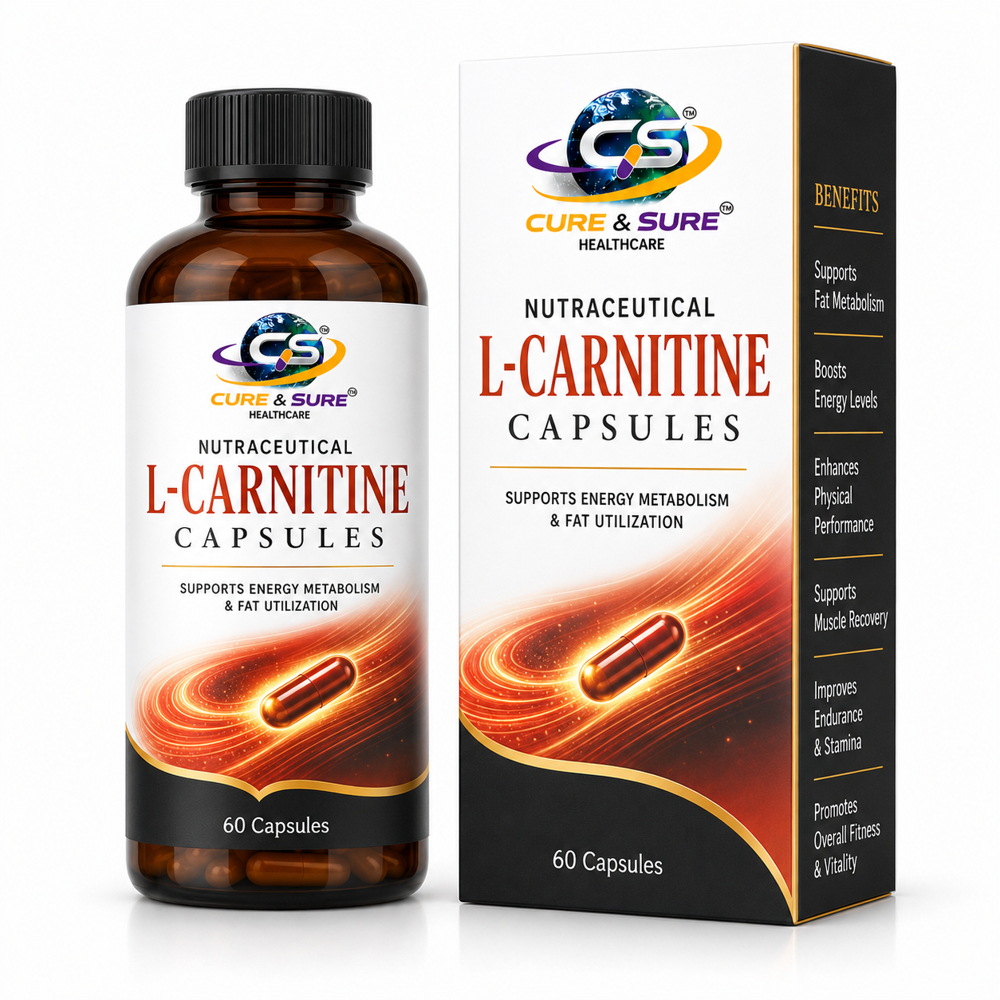 Nutraceutical L- Carnitine Capsules Third Party Manufacturing - Age Group: Adults