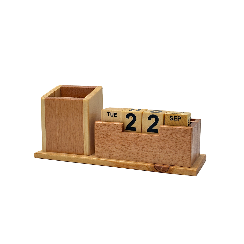 Corporate Wooden Penstand - Color: Black