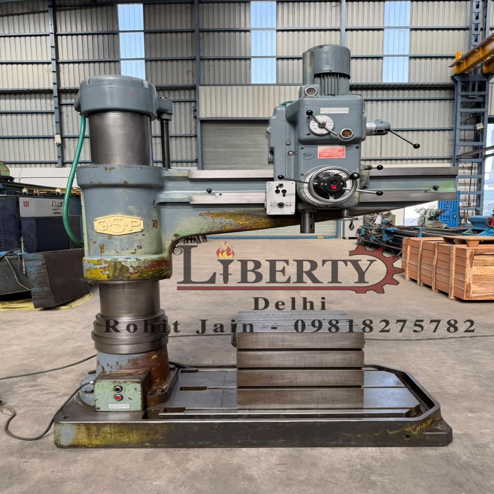 GSP France 50 mm x 1300 mm Arm Radial Drilling Machine