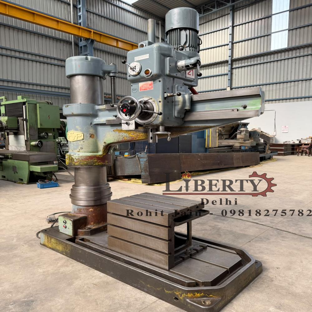 GSP France 50 mm x 1300 mm Arm Radial Drilling Machine