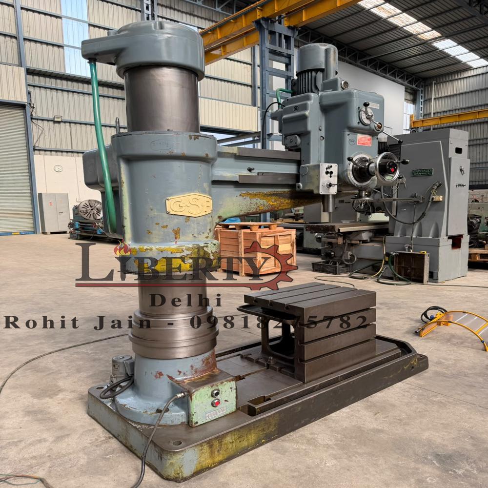GSP France 50 mm x 1300 mm Arm Radial Drilling Machine