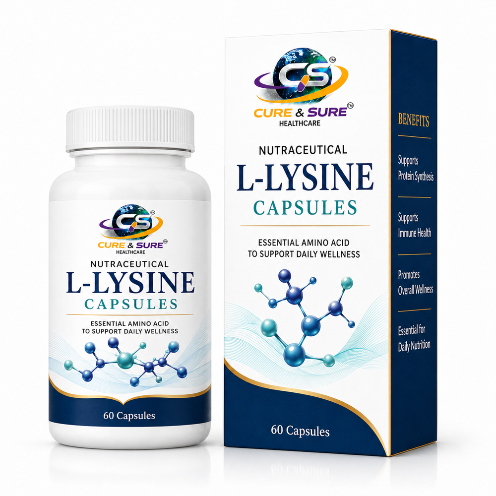 Nutraceutical L-Lysine Capsules Third Party Manufacturing