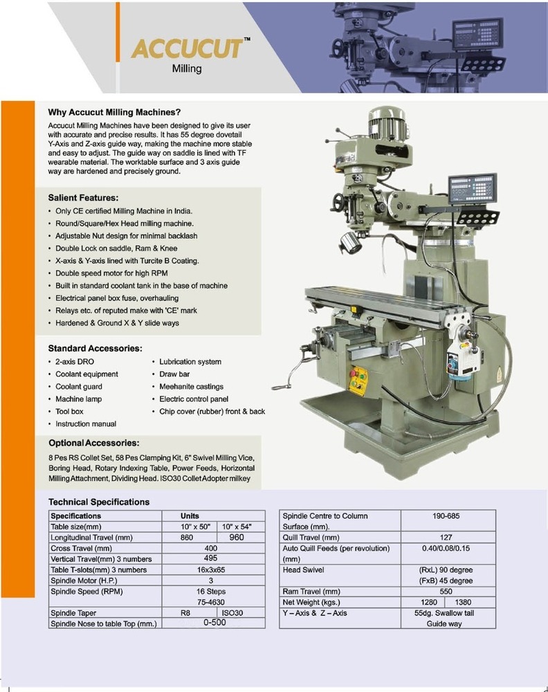 M1TR Turret Milling