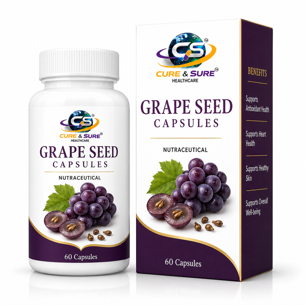 Nutraceutical Grape Seed Capsules Third Party Manufacturing