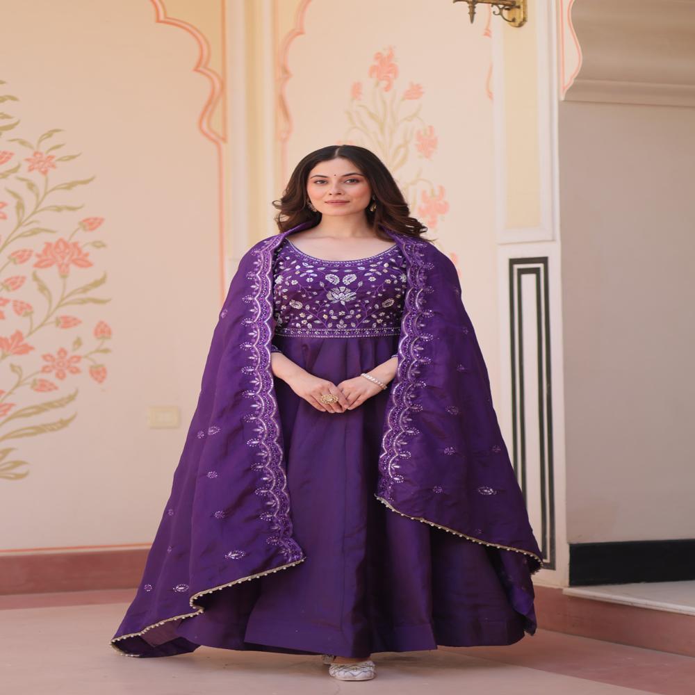 Latest Exclusive Party Wear Gown
