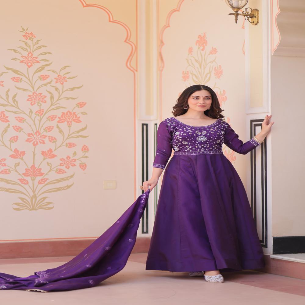 Latest Exclusive Party Wear Gown