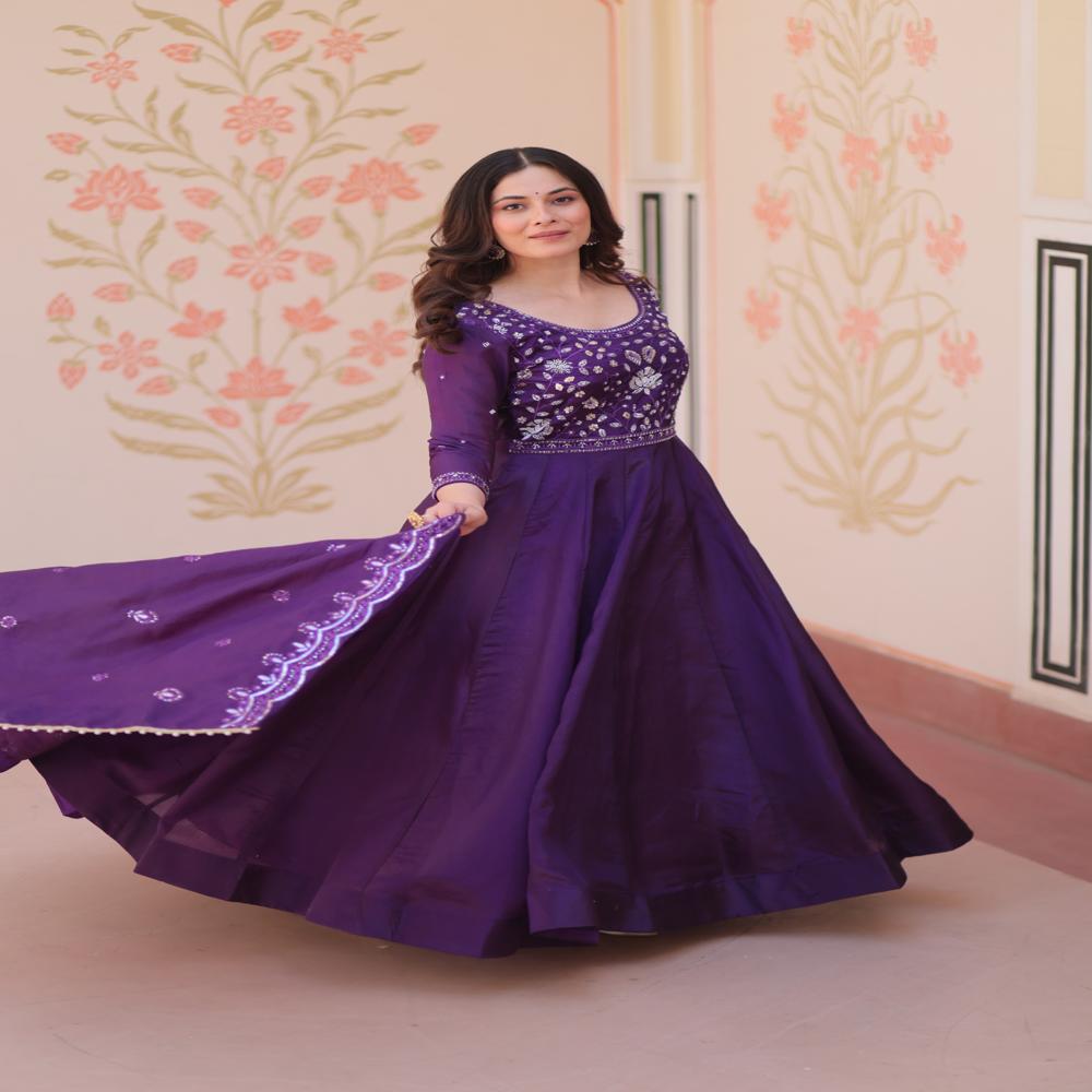 Latest Exclusive Party Wear Gown
