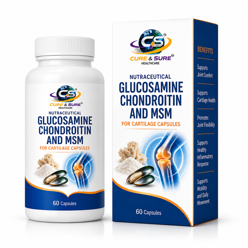 Nutraceutical Glucosamine Chondroitin And Msm For Cartilage Capsules Third Party Manufacturing