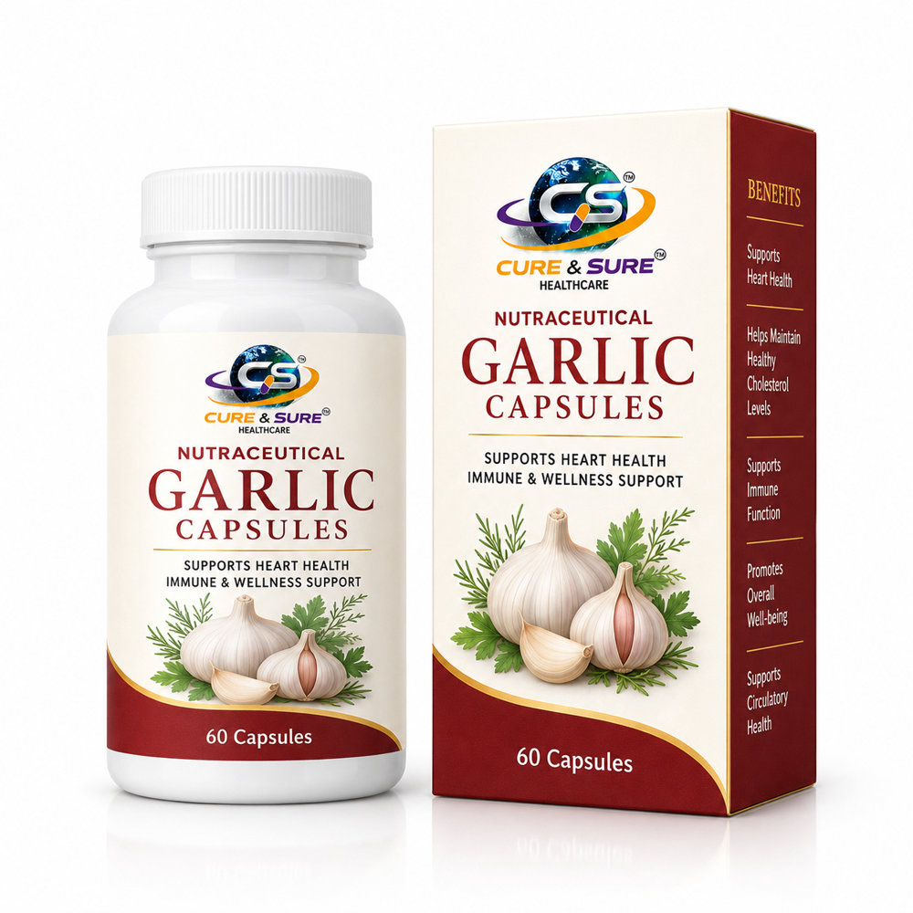 Nutraceutical Garlic Capsules Third Party Manufacturing - Age Group: Adults
