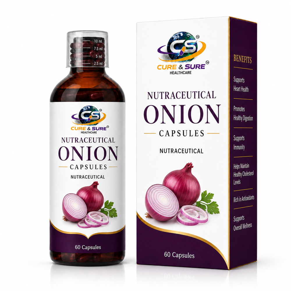 Nutraceutical Onion Capsules Third Party Manufacturing