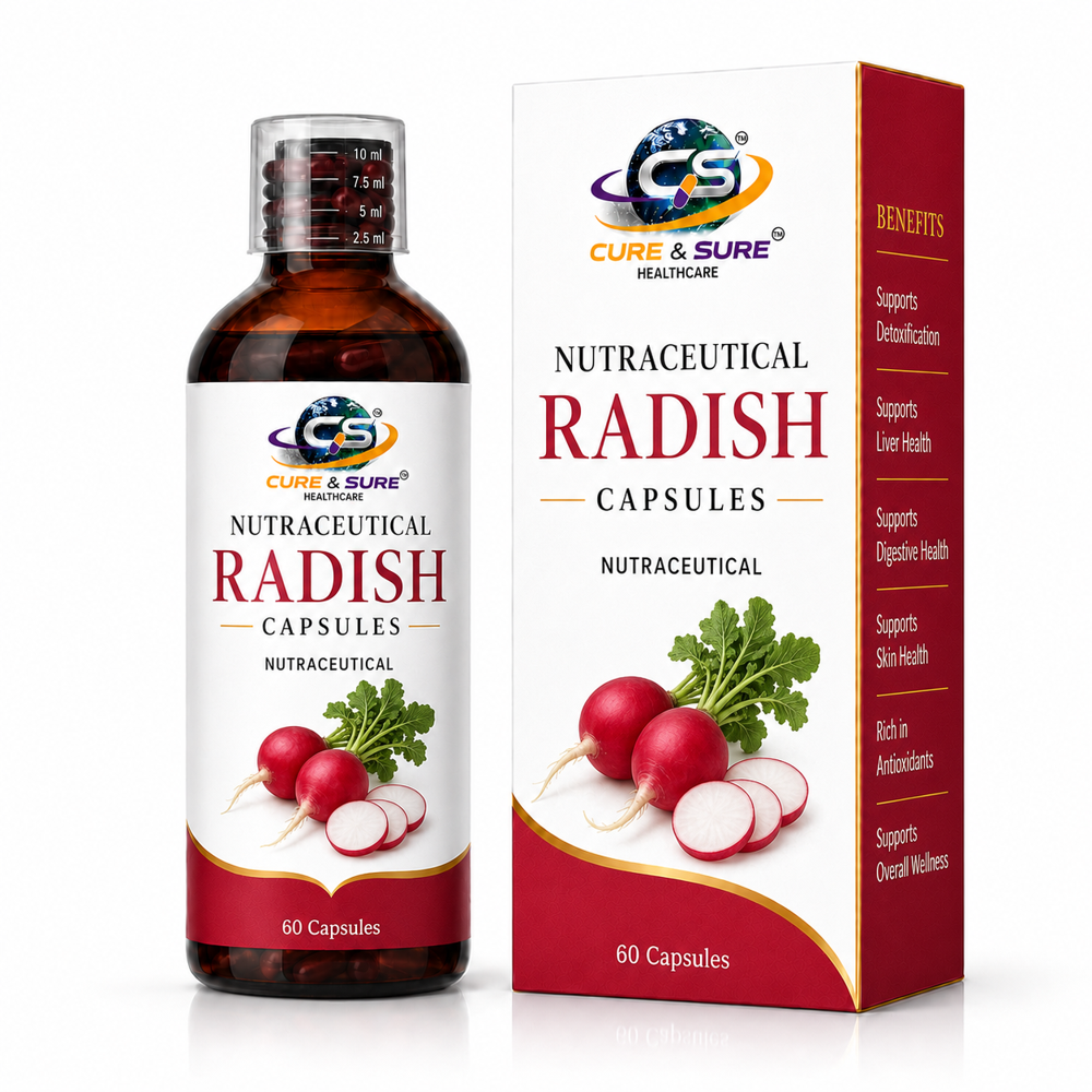 Nutraceutical Radish Capsules Third Party Manufacturing - Age Group: Adults