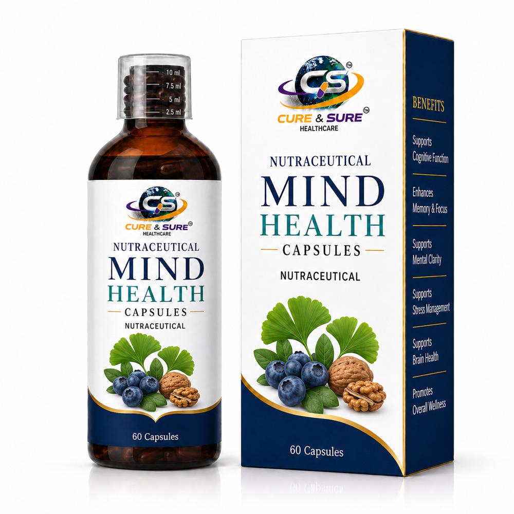 Nutraceutical Mind Health Capsules Third Party Manufacturing - Age Group: Adults