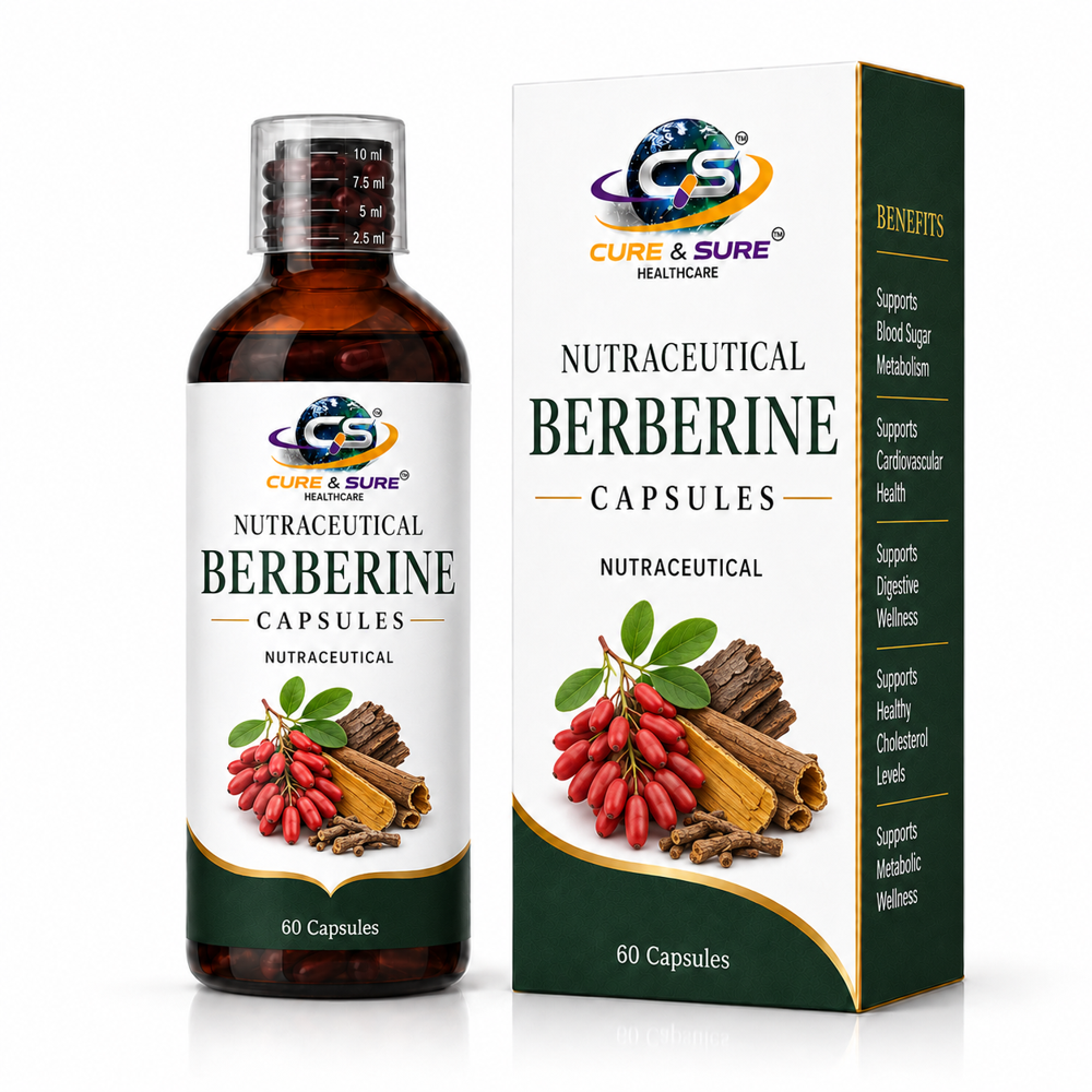 Nutraceutical Berberine Capsules Third Party Manufacturing