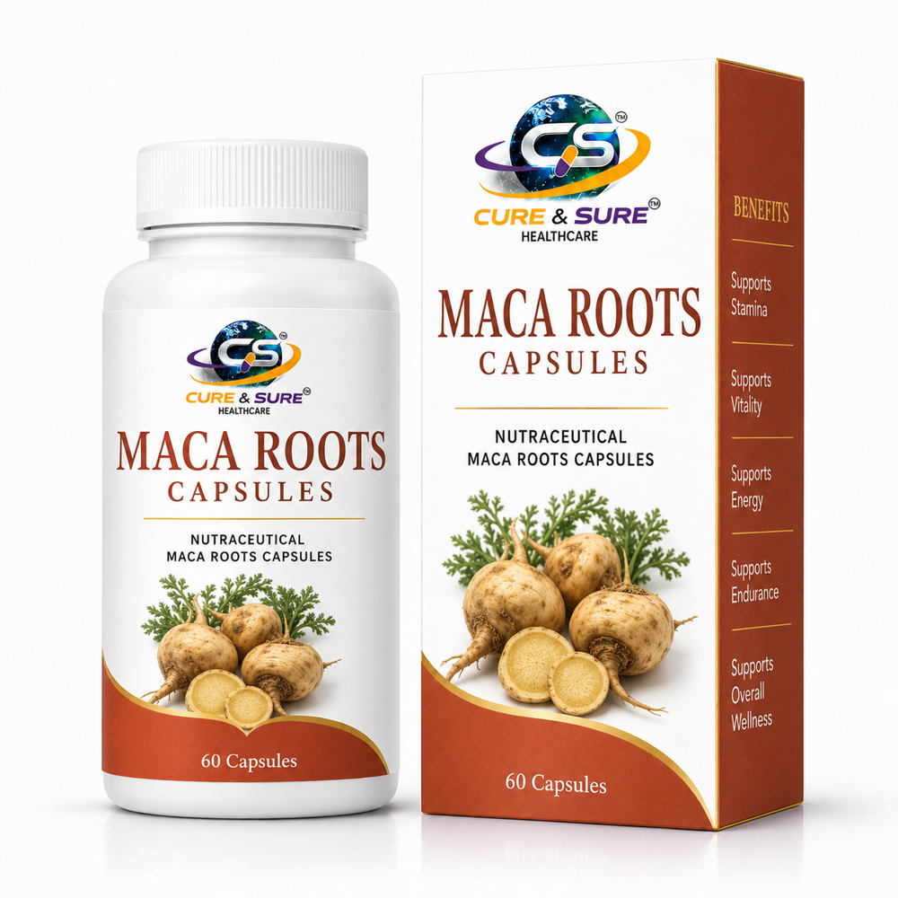 Nutraceutical Maca Roots Capsules Third Party Manufacturing - Age Group: Adults