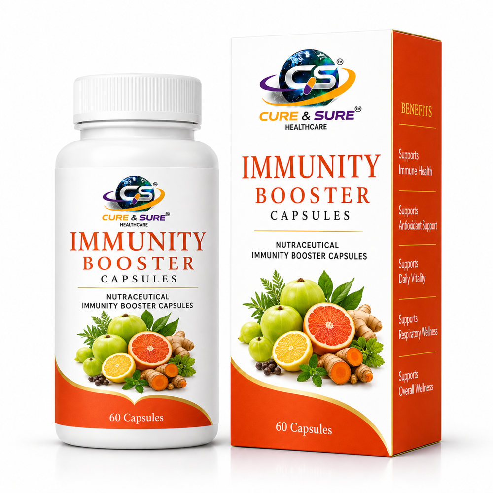 Nutraceutical Immunity Booster Capsules Third Party Manufacturing