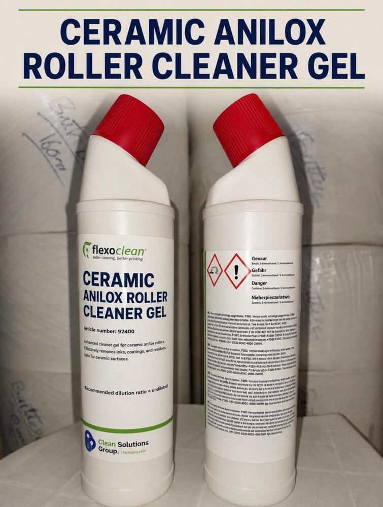 Ceramic Anilox Roller Cleaner Gel