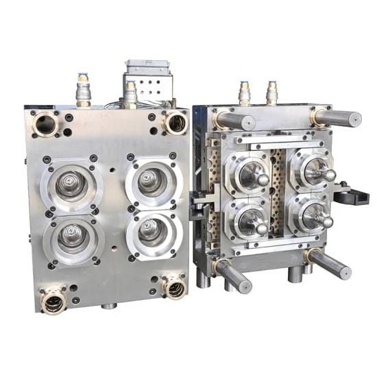 4 Cavity 120 Mm Jar Preform Mold - Color: Transparent