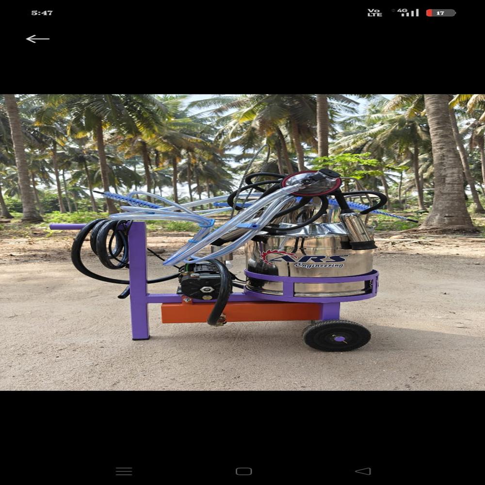 Trolley Milking Machine