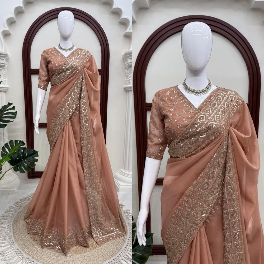 Trending Latest Party Wear Saree Collection