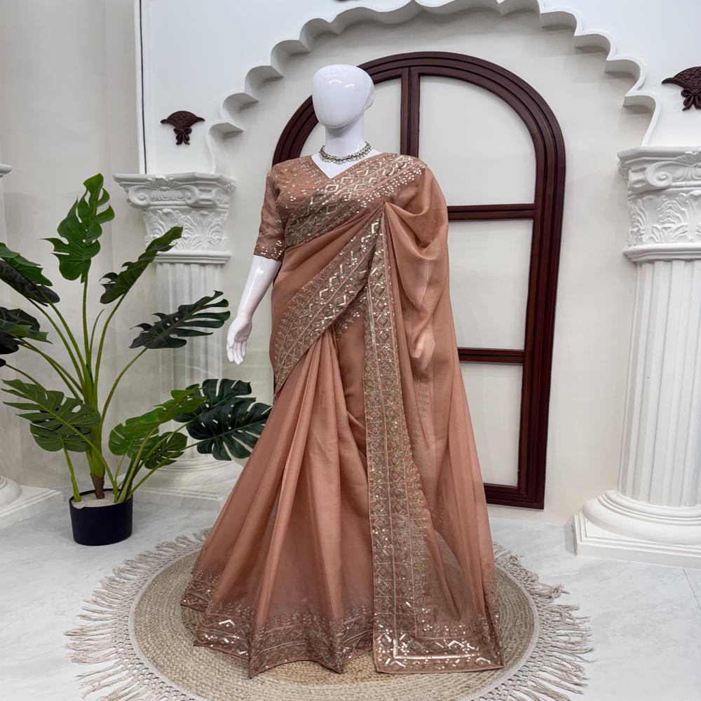 Trending Latest Party Wear Saree Collection