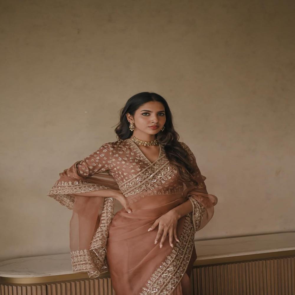 Trending Latest Party Wear Saree Collection
