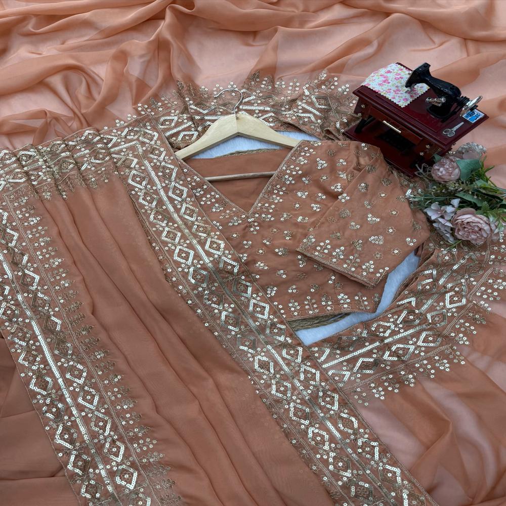 Trending Latest Party Wear Saree Collection