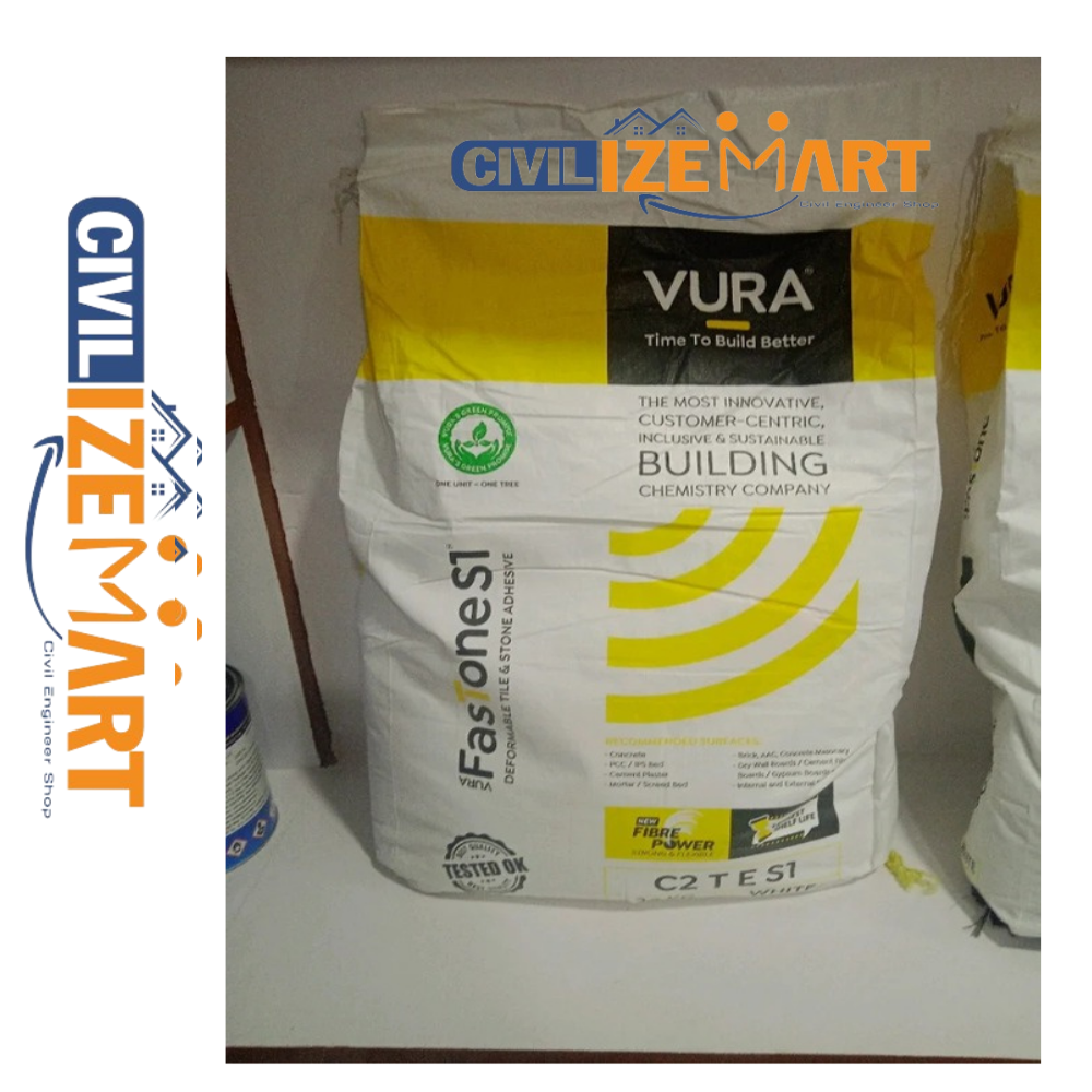 Vura Fastone S1 White Tile Adhesive