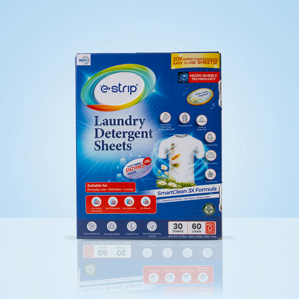 Laundry Detergent Strips Sheet