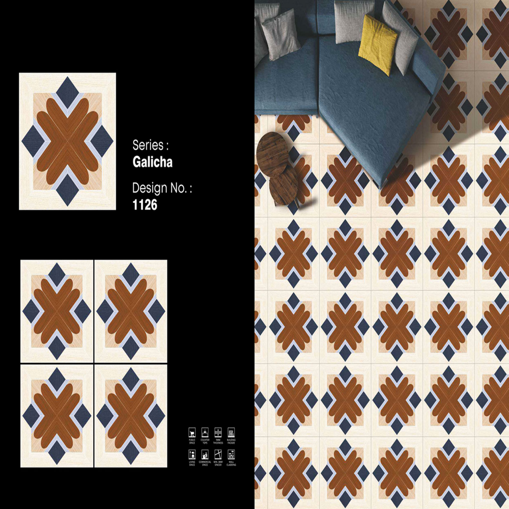Porcelain Galicha Floor Tiles