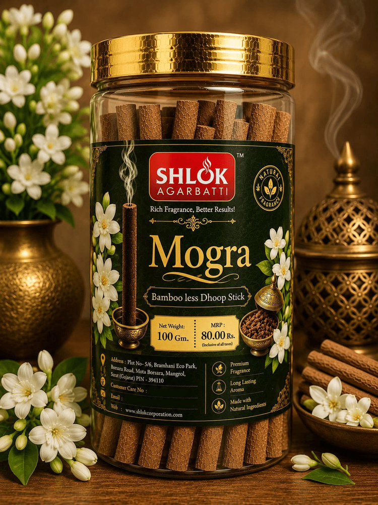 Mogra Bamboo Less Dhoop Stick
