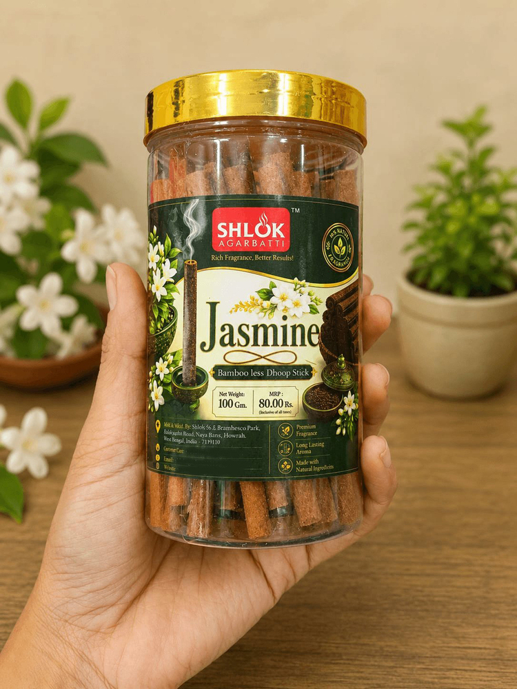 Jasmine Bamboo Less Dhoop Stick